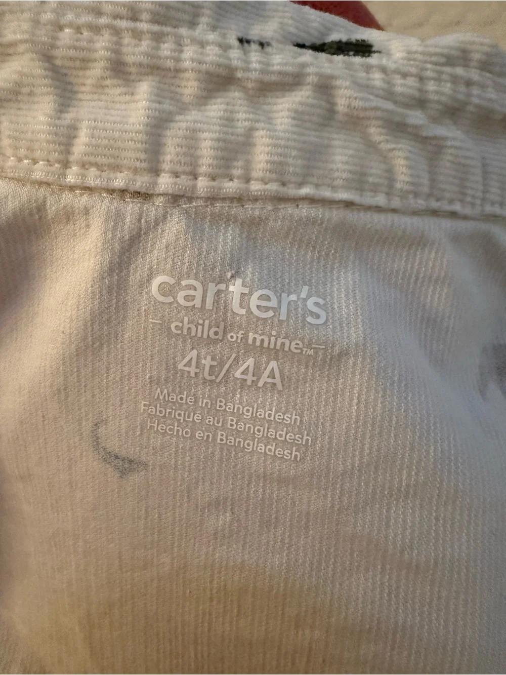 Carters light cream
